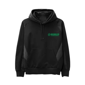 Vente en gros de sweats à capuche en polyester/coton, molletonné/éponge française, 420 GSM, coupe régulière, surdimensionnés, respirants, séchage rapide, durables, pour un usage décontracté - Product Image 2