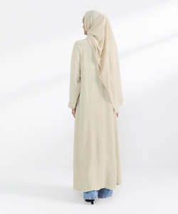 Prix bon marché Vente en gros Respirant Séchage rapide Style islamique Abaya à manches longues pour femmes Vêtements musulmans de qualité supérieure Abaya pour femmes - Product Image 2