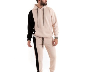 ชุดวอร์มสำหรับผู้ชายชุดวอร์ม2ชิ้นชุดวิ่งชุดวอร์มขนแกะเทคโนโลยีออกแบบโลโก้ได้ตามต้องการ - Product Image 3