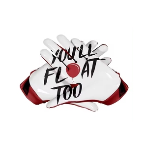 Gants de football américain personnalisés en gros avec logo, en latex imperméable, compatibles écran tactile, qualité supérieure, confortables et antidérapants - Product Image 1