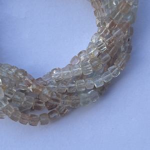 6mm 8mm 10mm marrón Natural Topacio Imperial piedra cubo facetado caja piedras preciosas cuentas hebras venta al por mayor precio de fábrica Regular último - Product Image 4