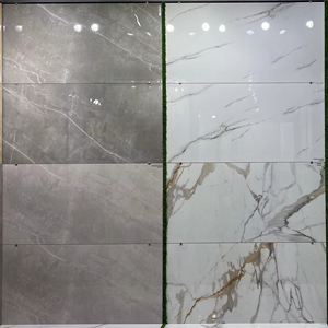 Venta caliente 75x150 Azulejos de mármol de cerámica para piso y pared Azulejos de piso de porcelana pulida esmaltada - Product Image 1