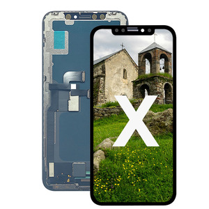 <span class=keywords><strong>Schermo</strong></span> LCD di Ricambio per <span class=keywords><strong>iPhone</strong></span> <span class=keywords><strong>X</strong></span> 5.8 Pollici, Display OEM Standard per Telefono Cellulare con Alta Luminosità, Tocco Fluido e True Tone - Product Image 1
