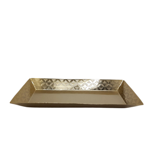 Bandeja de Servicio Ovalada de Metal Moderna, Color Plateado, para Restaurante, Hotel, Apta para Lavavajillas - Product Image 2