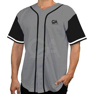 Jersey de botones de alta calidad para adultos, talla 2025, ropa deportiva de fábrica, Jersey con botones, Color personalizado - Product Image 1