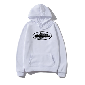 Sudadera con capucha de algodón para hombre, ropa de calle suave y cómoda, sudadera informal de invierno - Product Image 1