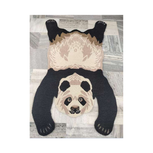 Fournisseur indien de tapis de zone imprimé tigre touffeté en laine disponible au prix - Product Image 5