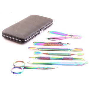 ชุดอุปกรณ์ทำเล็บเท้าทำจากสเตนเลสสตีลความแม่นยำสูงมีกล่องล็อคแม่เหล็กสำหรับมืออาชีพอุปกรณ์ทำเล็บ - Product Image 1