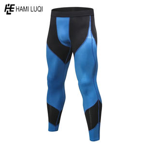 Mallas deportivas de compresión para hombre, pantalones de compresión ligeros y transpirables, diseño novedoso, ropa de gimnasio, venta al por mayor - Product Image 4