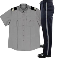 Uniforme de sécurité de haute qualité pour hommes, veste de costume de bureau, prix d'usine, léger, écologique, polyester/coton, manches longues