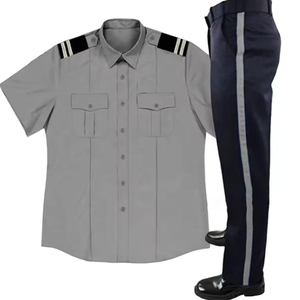 Uniforme de sécurité de haute qualité pour hommes, uniforme de bureau, costume de sécurité, prix d'usine, uniforme de sécurité à manches longues pour hommes - Product Image 6