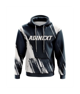 Personnalisé 330Gsm 80% Coton 20% Polyester Solide Tricot Brossé Pull Tissu French Terry CVC Polaire pour Hiver À Capuche Numérique - Product Image 3