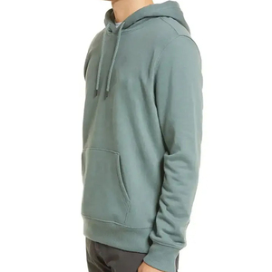 Sudadera con capucha de algodón 100% para hombre, peso pesado, grueso, logotipo estampado personalizado, ajuste de gran tamaño, temporada de invierno, bordado Digital - Product Image 2