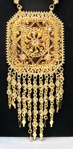 Conjunto de Joyería de Moda de Alta Gama con Baño de Oro de 24K de Dubái, 6 g de Chapado Pesado, Hermoso Colgante para Mujer, Colección Exclusiva, Mejor Valor - Product Image 2