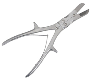 Cortador de huesos Stille Liston, doble acción, ortopédico de alta calidad, 27cm/cortador de huesos Stille Liston, 26 CM, acero alemán Curvo - Product Image 4