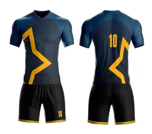 新款足球服球衣套装足球服儿童升华男女通用尺寸足球服定制