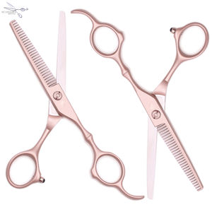 Ciseaux à effiler pour coiffeur en acier inoxydable, utilisés pour la coupe de cheveux, ciseaux à effiler professionnels - Product Image 5