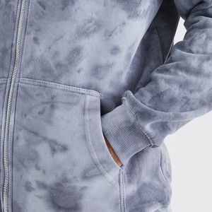 Sudaderas con capucha y cremallera para hombre, sudaderas con capucha transpirables ligeras de alta calidad disponibles a precios mayoristas, sudaderas con capucha lavadas con ácido - Product Image 6