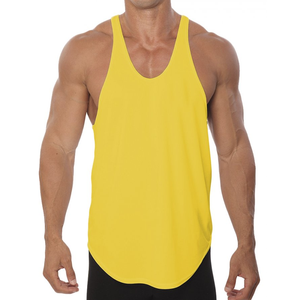 Débardeur d'été décontracté pour hommes européens et américains pour les exercices en plein air, les séances d'entraînement sportif, l'image de marque personnalisée pour la musculation - Product Image 4