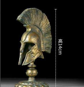 <b>Gladiator</b> Play Spartan Helmet Soldier Battle Medieval <b>Costume</b> Cosplay Greek Sparta Ancient Roman Corinthian Steel - Product Image 1