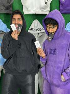 SPORTISH IMPEX Vente en gros Sweat à capuche personnalisé dégradé effet soleil délavé 400 GSM 100% coton molleton imprimé graphique vieilli pour hommes - Product Image 6