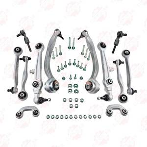 Kit de bras de suspension avant de haute qualité pour VW A6 et A4 en métal acier aluminium pour position arrière par Skoda - Product Image 1