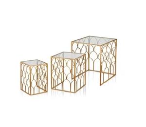 โต๊ะโลหะทันสมัยโต๊ะรับประทานอาหารโลหะสำหรับอุตสาหกรรมโต๊ะโลหะจากอินเดียทำจากดีไซน์หรูหรา - Product Image 4