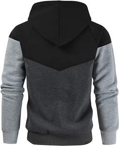 Custom blank men flat pocket <b>hoodie</b> heavy cotton unisex sweatshirts clothing logo custom <b>oversized</b> thick men's hoodies - Product Image 3