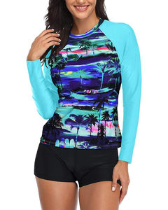 Rashguard Deportivo Ligero de Alta Calidad y Diseño de Tendencia para Mujer, Ropa de Artes Marciales, Rashguard Sublimado para Mujer - Product Image 1