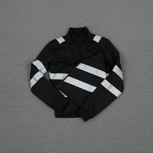 Ventes en gros de vestes de travail d'hiver personnalisées à haute visibilité, veste de sécurité ANSI classe 2, imperméable, LED clignotante verte, fermeture éclair pour hommes - Product Image 3