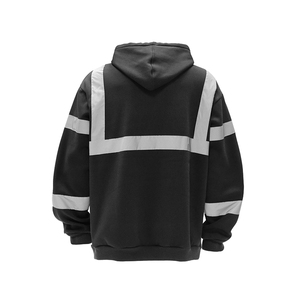 Ropa DE SEGURIDAD Chaquetas de seguridad de alta visibilidad Jersey con capucha Ropa DE TRABAJO reflectante Sudaderas con capucha y sudaderas para hombres - Product Image 4