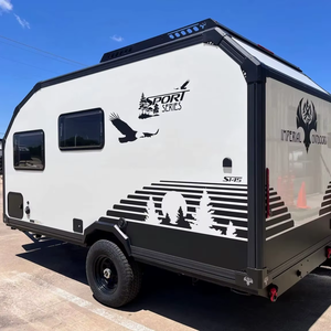 Tùy chỉnh nhượng Bộ Caravan cắm trại xe tải di động <span class=keywords><strong>RV</strong></span> du lịch Trailer Camper Motorhome với nhà vệ sinh nhà bếp Vòi hoa sen buồng - Product Image 4