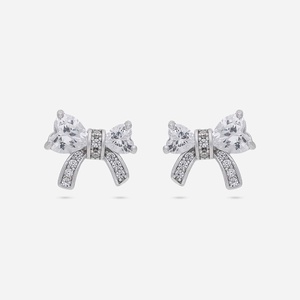 92.5 <b>Silver</b> <b>Stud</b> <b>Earrings</b> for Gift 191579 - Product Image 6