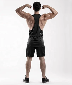 Camiseta sin Mangas Personalizada para Hombre, Talla Grande, Transpirable, de Algodón de Alta Calidad, Lisa, para Entrenamiento, Uso Casual de Verano - Product Image 4