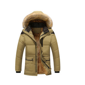 Chaquetas de Hombre Personalizadas de Alta Calidad con Diseño de Logotipo Personalizado, Chaquetas Acolchadas de Lona Impermeables, Estilo Urbano - Product Image 5