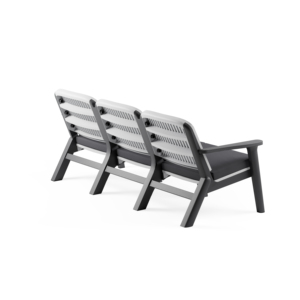 Silva II Triple Patio <b>Bench</b> - Product Image 4
