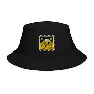 Sombrero de cubo en blanco con estampado completo personalizado, sombrero de cubo sublimado Reversible liso - Product Image 1