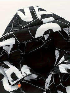 Chaqueta acolchada para hombre hecha a medida 2024, abrigo de invierno impermeable de alta calidad con decoración de piel, precio al por mayor - Product Image 2