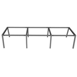 6-Piece Minimalist <b>Office</b> <b>Table</b> Base Set 360x120cm Assembled Required HCAT025 - Product Image 2