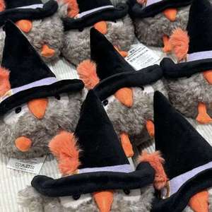 Poupée hibou sorcière Heccaty Hootnightly JC 25th Halloween avec chapeau, 16 cm, rembourrage en coton PP, en peluche lavée, pour - Product Image 5
