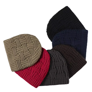 Colorful <b>Women</b> Knit Hats Acrylic <b>Warm</b> Knitted Custom Logo Beanie Embroidery Beanies for Men High Quality Customized - Product Image 1