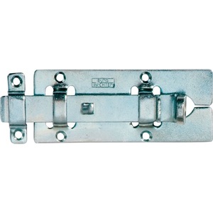 Cerradura de Acero Galvanizado BURG-WCHTER de 100 mm de Largo y 42 mm de Ancho para Cercas, Enrejados y Puertas - Paquete de 10 - Product Image 1