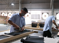 Vietnam Fabrik Moderner Gepolsterter Sessel Weiche Sitzkissen Gemütlicher Akzentstuhl für Wohnzimmer Schlafzimmer Esszimmer Apartment Hotel