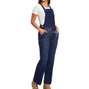 Peto de mujer con servicio OEM a precio razonable, ropa informal, baberos, último diseño, peto de mujer hecho en Pakistán - Product Image 2