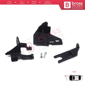 Support de fixation de phare BHL517, kit de réparation avec languettes, côté droit, pour Clio MK4 BH KH Estate HB Van 2012-2020 260106624R - Product Image 2