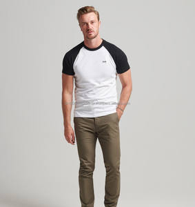 Venta al por mayor de camisetas de los hombres de alta calidad Camiseta para los hombres a la venta 100% algodón transpirable hombres camisetas - Product Image 5