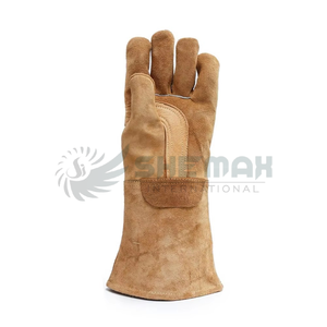 Gants de soudage résistants à la chaleur, aux flammes et aux étincelles, protection supplémentaire pour la fonderie de forgeron et la manipulation de la cheminée - Product Image 6