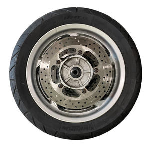 Roue avant complète Yamaha Majesty 400 2005, moyeu de roue de moto en état neuf, matériau en alliage d'aluminium - Product Image 2