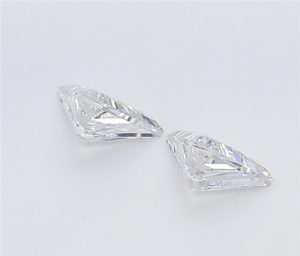 Par de Diamantes Sintéticos Sueltos de 0.60 CTW, Cultivados en Laboratorio, Corte Triangular, Claridad Excelente VVS-VS, Color E, Venta al por Mayor de Joyería - Product Image 3