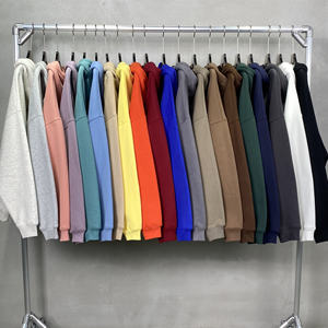 Sweatshirts vierges logo personnalisé conception fermeture éclair col montant à capuche unisexe haute qualité sweats à capuche zippés - Product Image 1